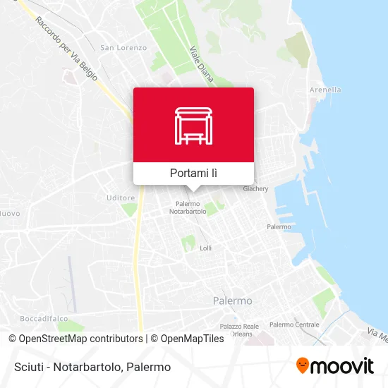 Mappa Sciuti - Notarbartolo