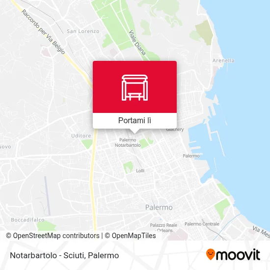 Mappa Notarbartolo - Sciuti