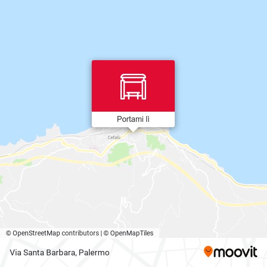 Mappa Via Santa Barbara