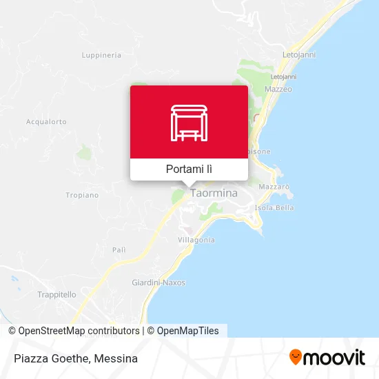 Mappa Piazza Goethe