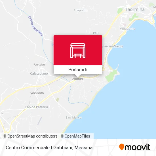 Mappa Centro Commerciale I Gabbiani