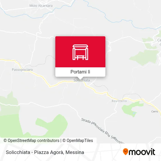 Mappa Solicchiata - Piazza Agorà