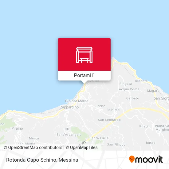 Mappa Rotonda Capo Schino