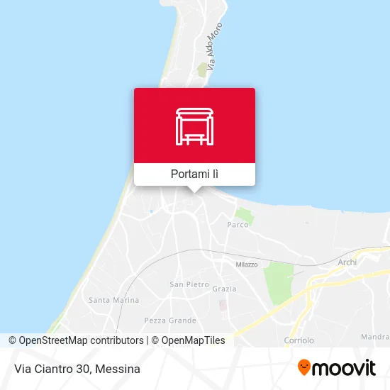 Mappa Via Ciantro 30