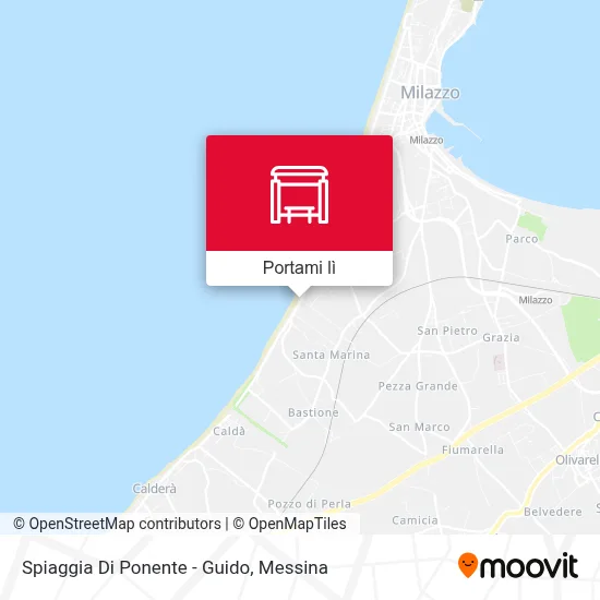 Mappa Spiaggia Di Ponente - Guido