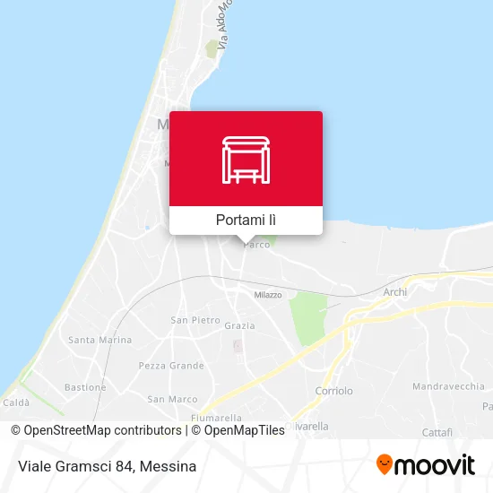 Mappa Viale Gramsci 84