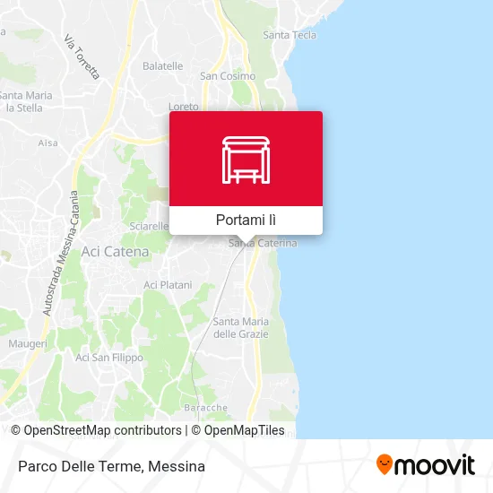 Mappa Parco Delle Terme