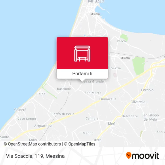 Mappa Via Scaccia, 119