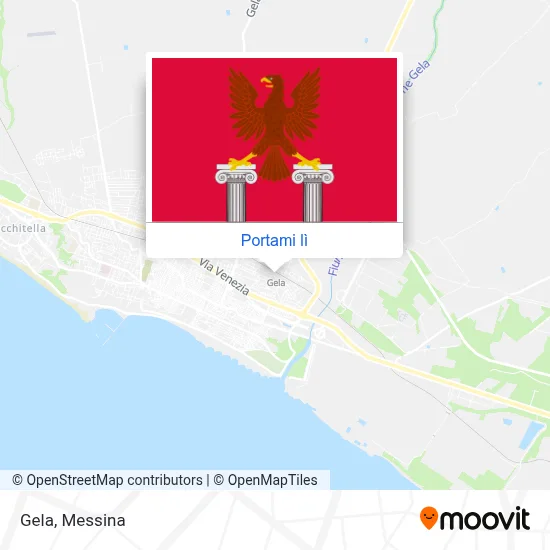 Mappa Gela