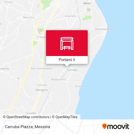 Mappa Carruba Piazza