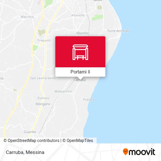 Mappa Carruba