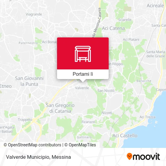 Mappa Valverde Municipio