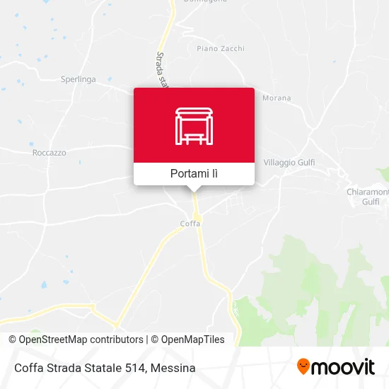 Mappa Coffa Strada Statale 514