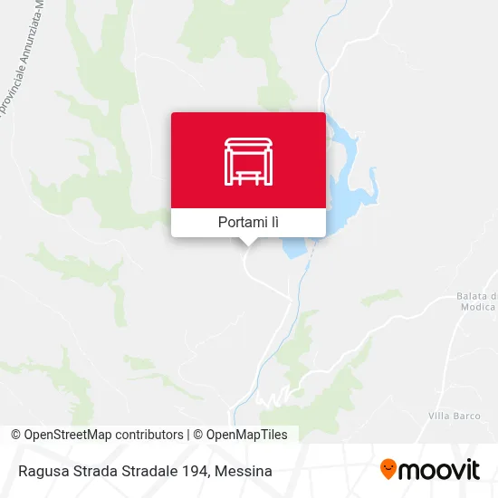 Mappa Ragusa Strada Stradale 194
