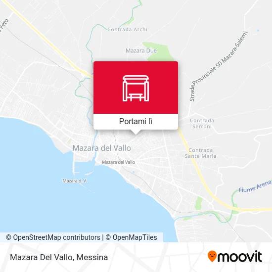 Mappa Mazara Del Vallo