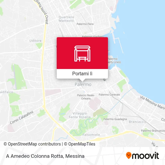 Mappa A Amedeo Colonna Rotta