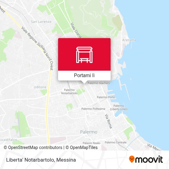 Mappa Liberta' Notarbartolo