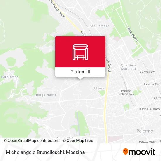 Mappa Michelangelo Brunelleschi