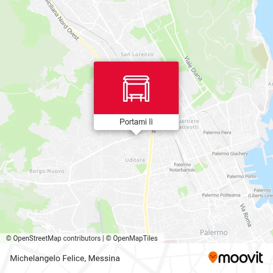 Mappa Michelangelo Felice