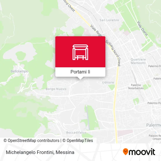 Mappa Michelangelo Frontini