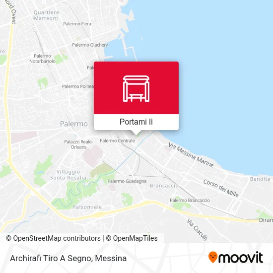 Mappa Archirafi Tiro A Segno