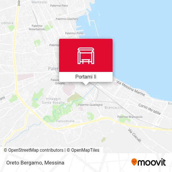 Mappa Oreto Bergamo