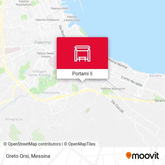 Mappa Oreto Orsi