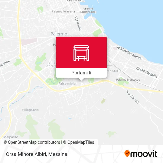 Mappa Orsa Minore Albiri