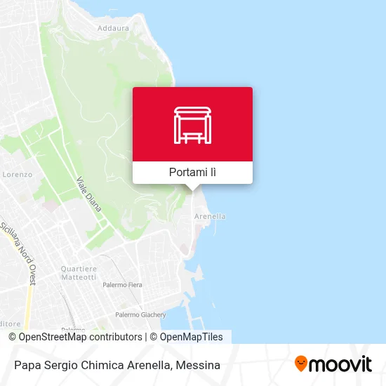 Mappa Papa Sergio Chimica Arenella
