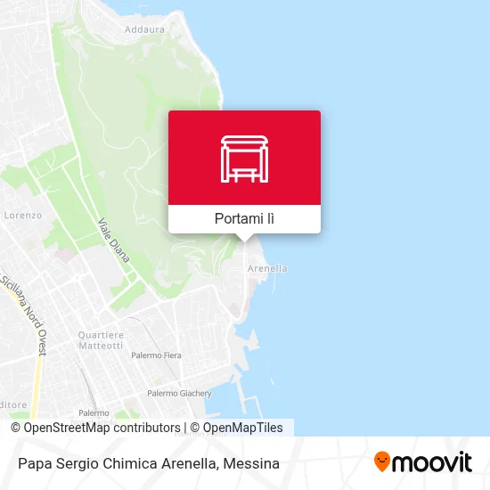 Mappa Papa Sergio Chimica Arenella