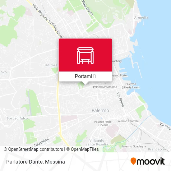Mappa Parlatore Dante
