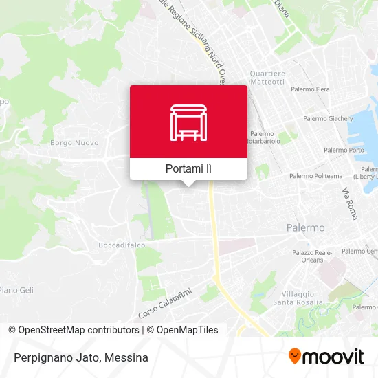 Mappa Perpignano Jato