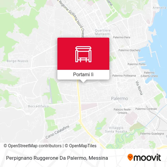 Mappa Perpignano Ruggerone Da Palermo