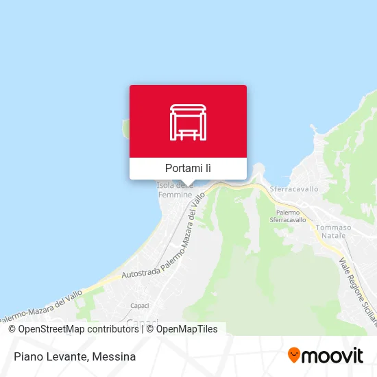 Mappa Piano Levante