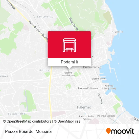 Mappa Piazza Boiardo