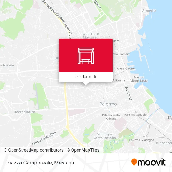 Mappa Piazza Camporeale