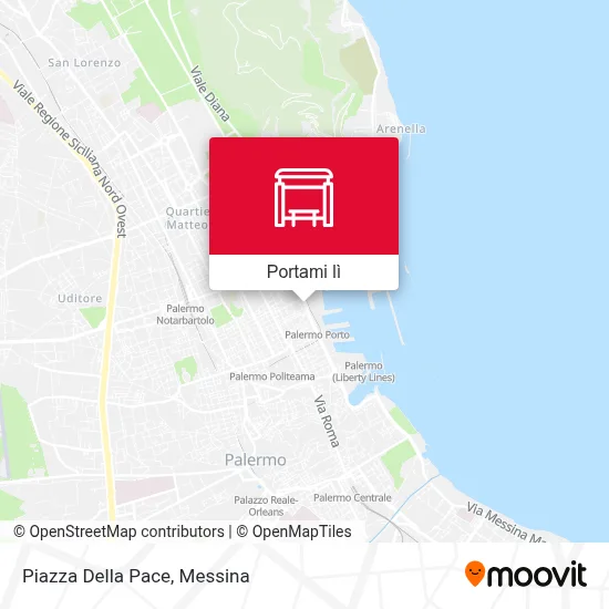 Mappa Piazza Della Pace