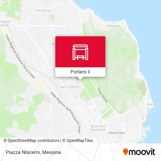 Mappa Piazza Niscemi