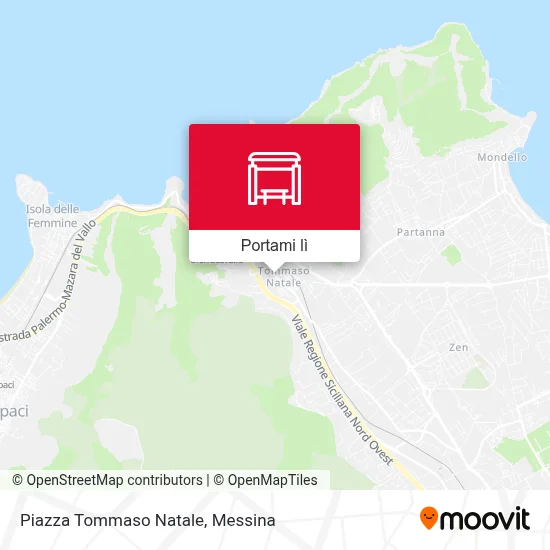 Mappa Piazza Tommaso Natale