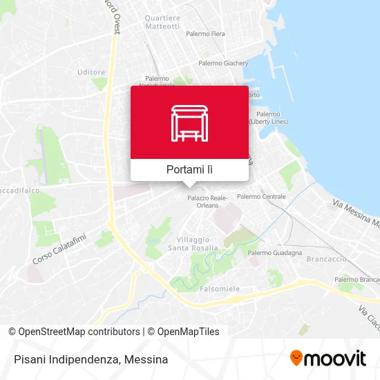 Mappa Pisani Indipendenza