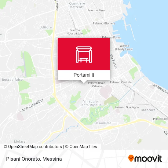 Mappa Pisani Onorato