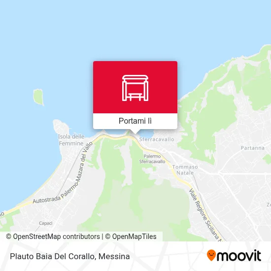Mappa Plauto Baia Del Corallo