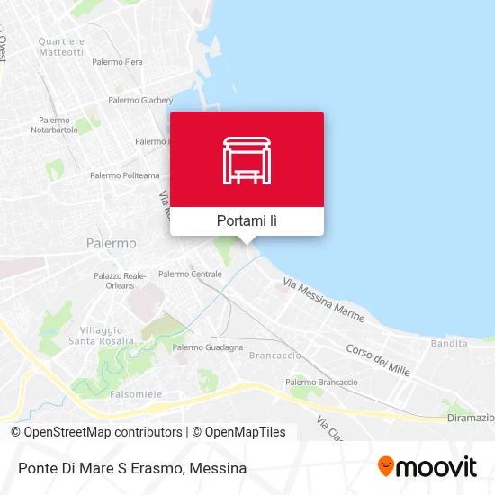 Mappa Ponte Di Mare S Erasmo