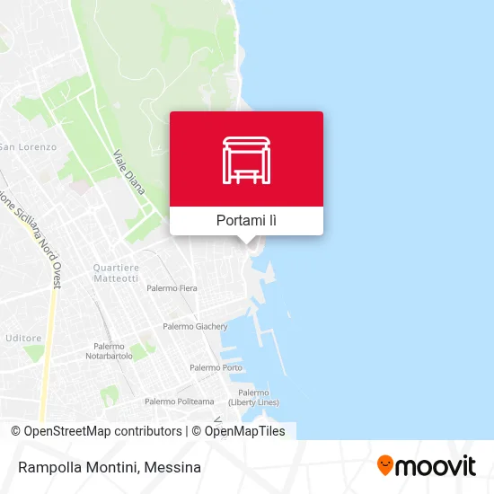 Mappa Rampolla Montini