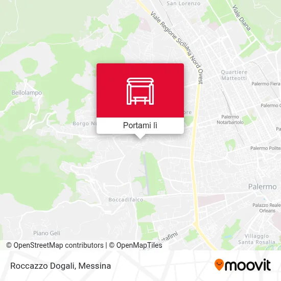 Mappa Roccazzo Dogali
