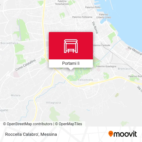 Mappa Roccella Calabro'