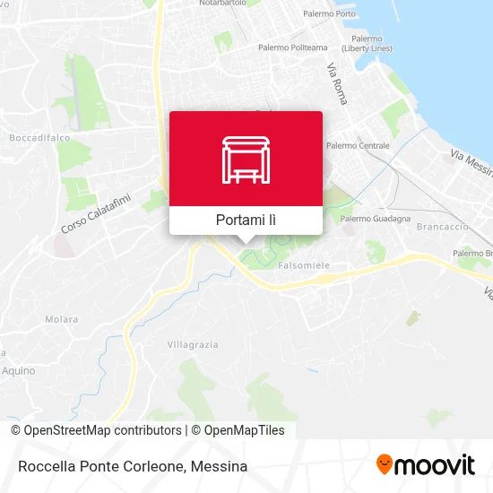 Mappa Roccella Ponte Corleone
