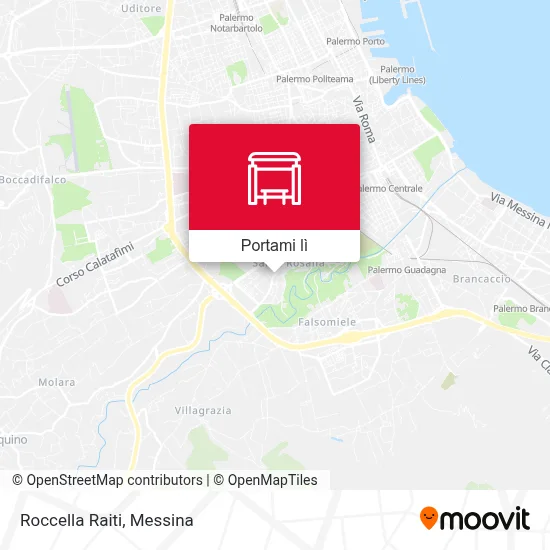 Mappa Roccella Raiti