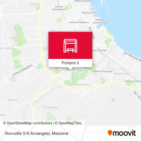 Mappa Roccella S R Arcangelo
