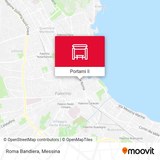Mappa Roma Bandiera
